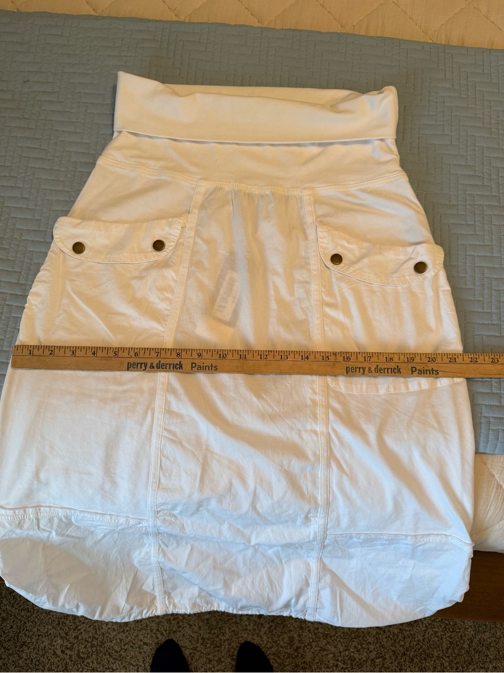 NWT XCVI Wearables Maconi Cargo Cinch Bubble Hem Skirt sz M - Picture 14 of 15